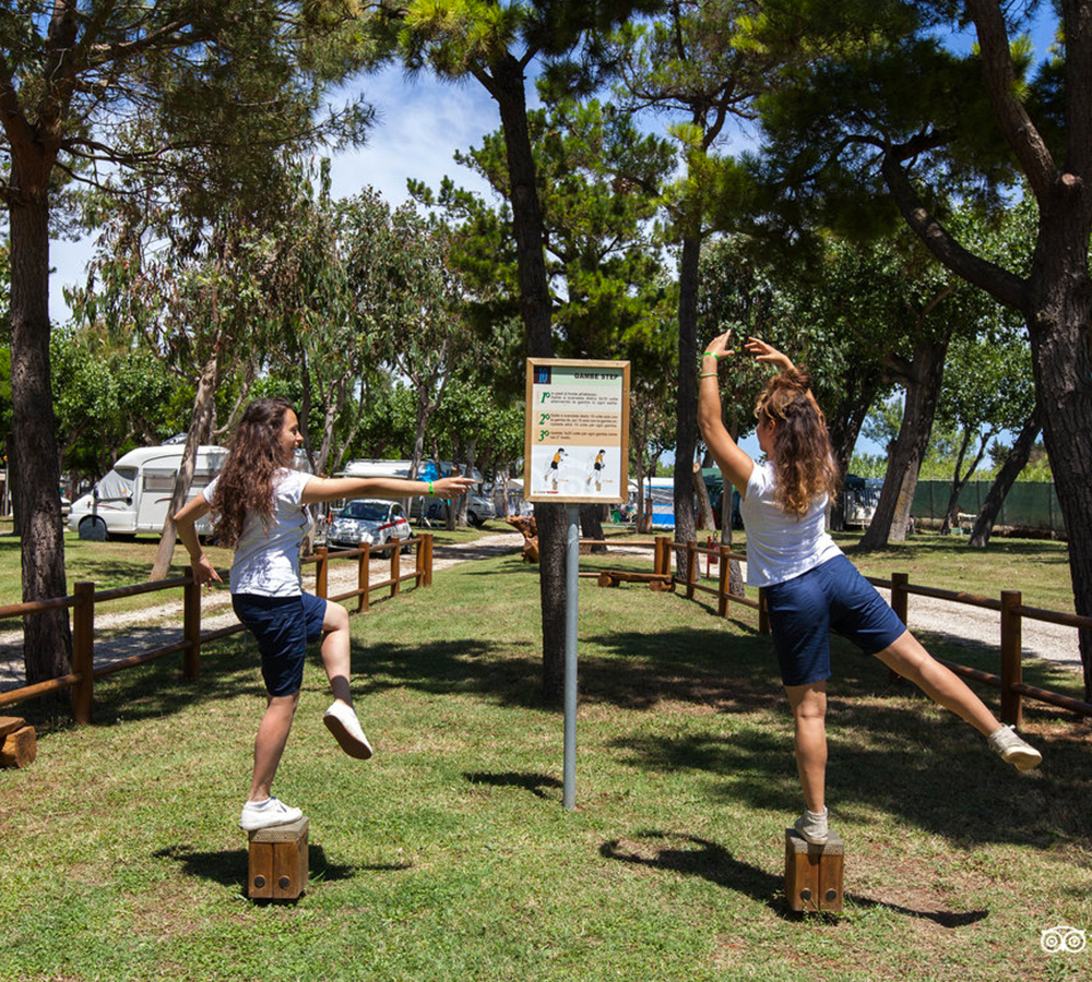 Camping Fitness Parcours Adria