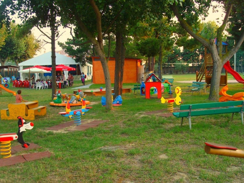 Camping mit Kindern Spielplatz
