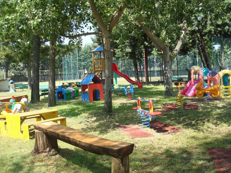 Camping mit Kindern Spielplatz